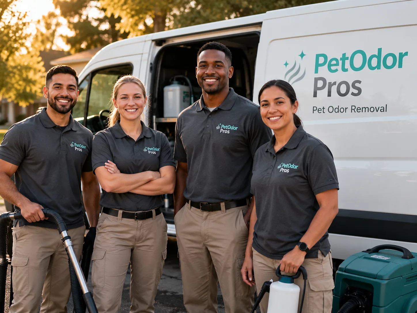 Pet Odor Removal team serving Middlebranch, OH